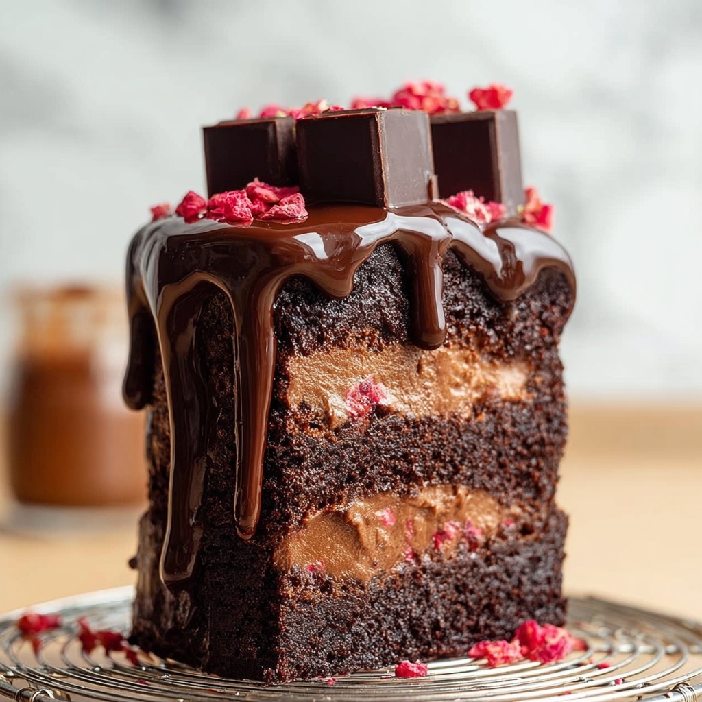 No Bake Date Brownies Recipe - Recipe Image