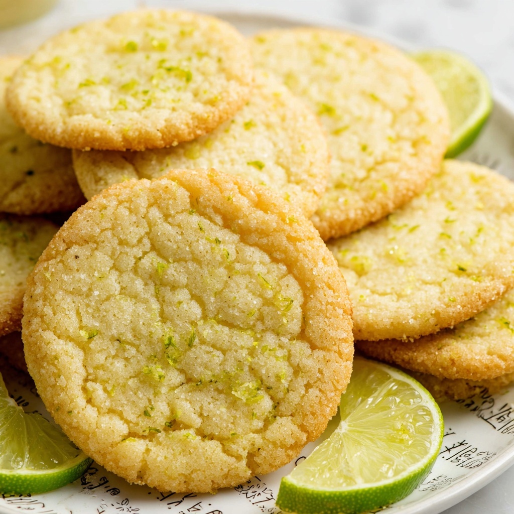 Vegan Key Lime Cookies Recipe - Recipe Image