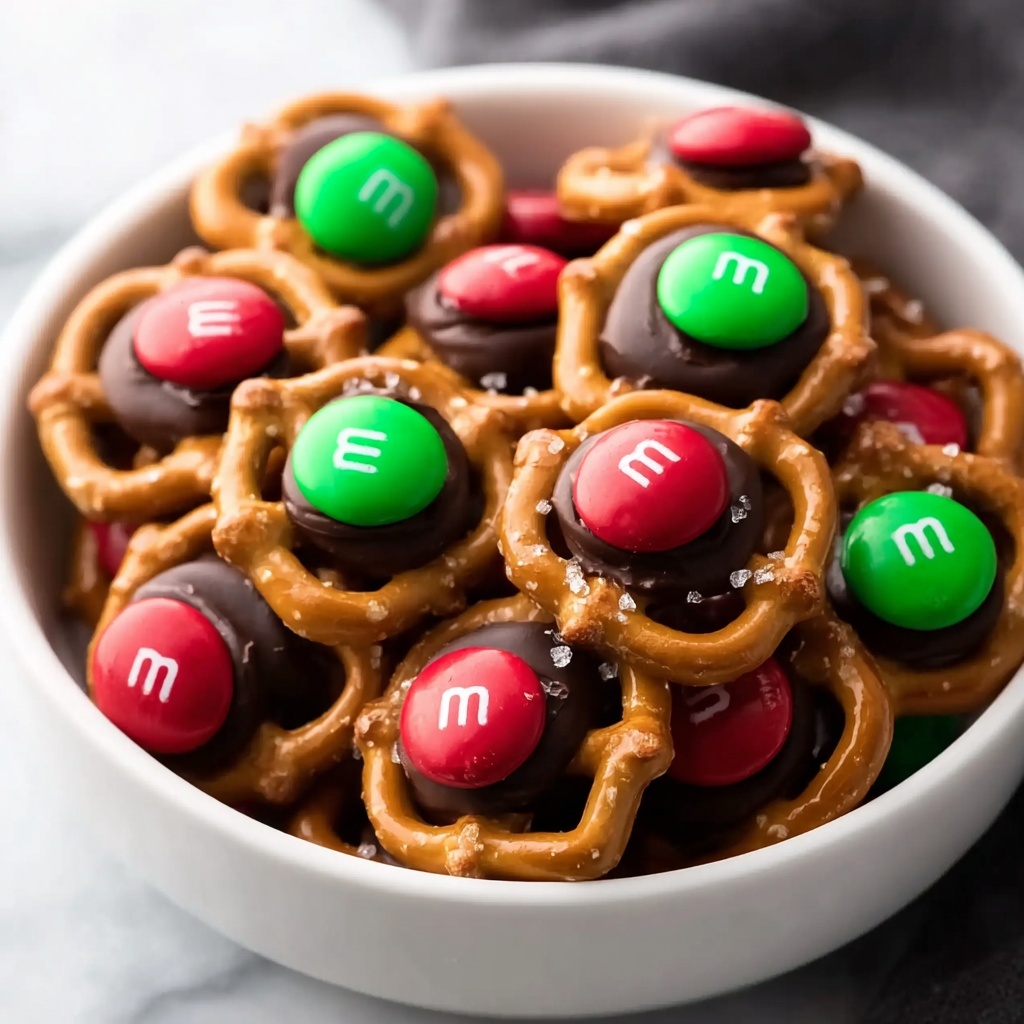Pretzel Rolo M&M Bites Recipe - Recipe Image