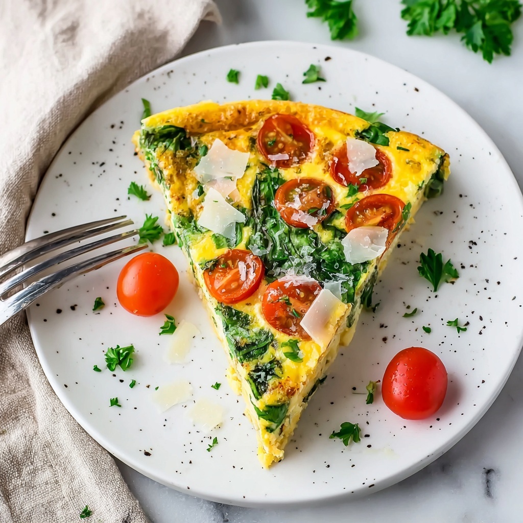 Healthy Vegetable Frittata Recipe - Recipe Image