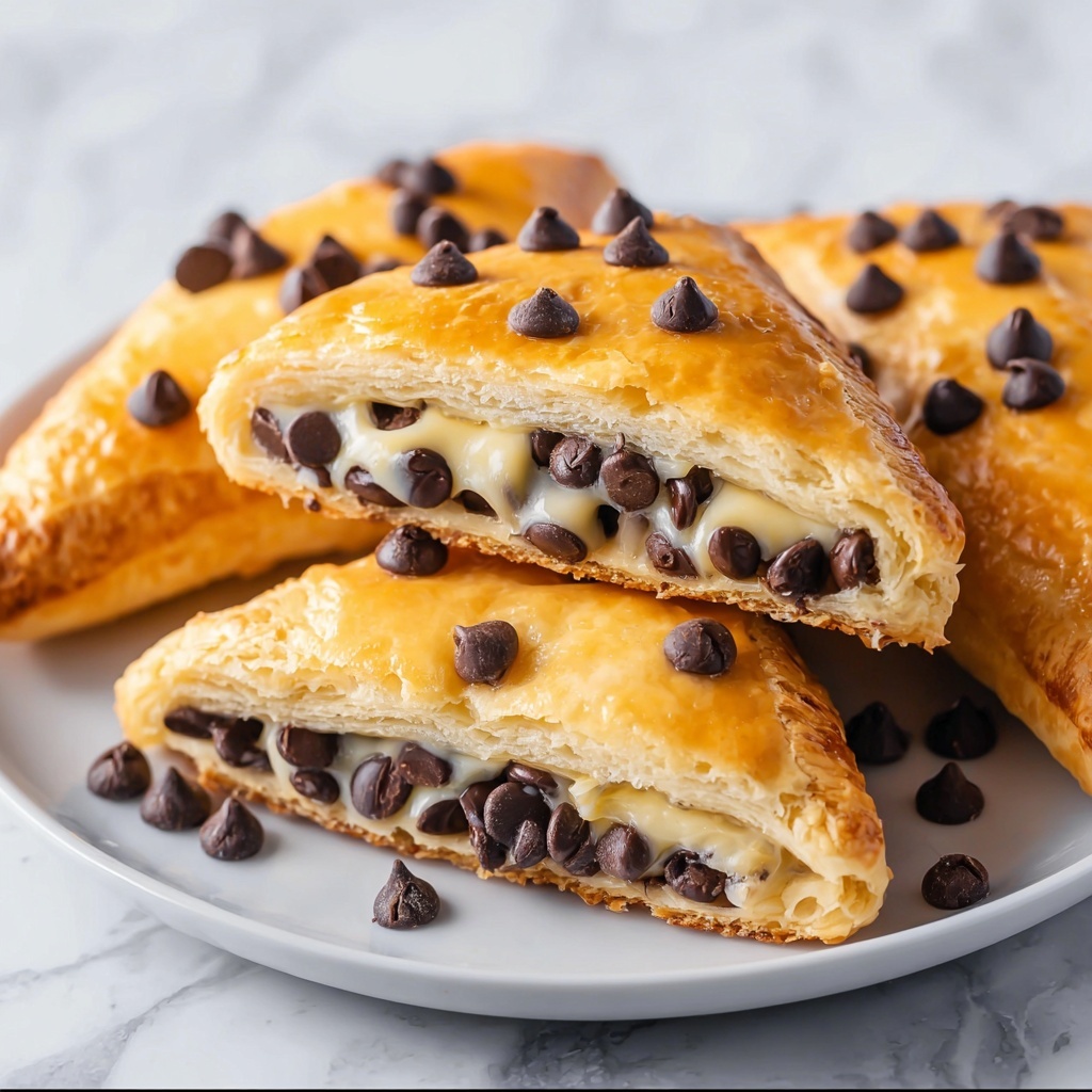 Chocolate Chip Vanilla Custard Brioches Recipe - Recipe Image