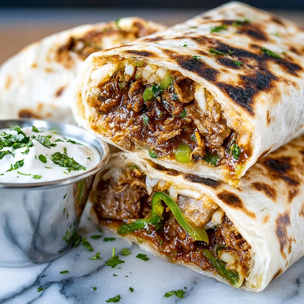 Chile Colorado Burritos Recipe - Recipe Image