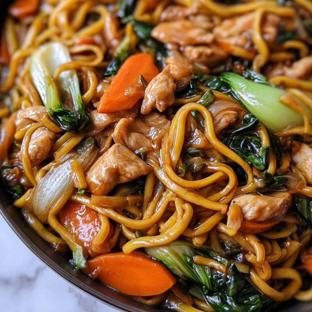 Chicken Lo Mein Recipe - Recipe Image