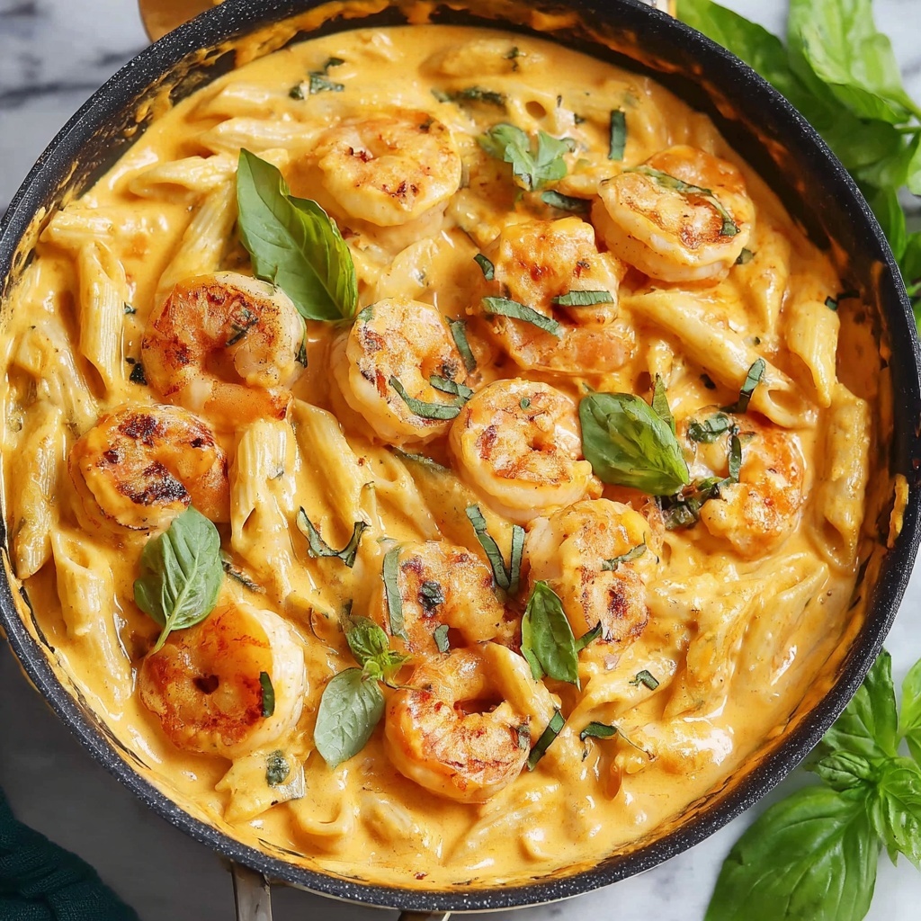 Creamy Sun-Dried Tomato Shrimp Pasta Recipe - Recipe Image