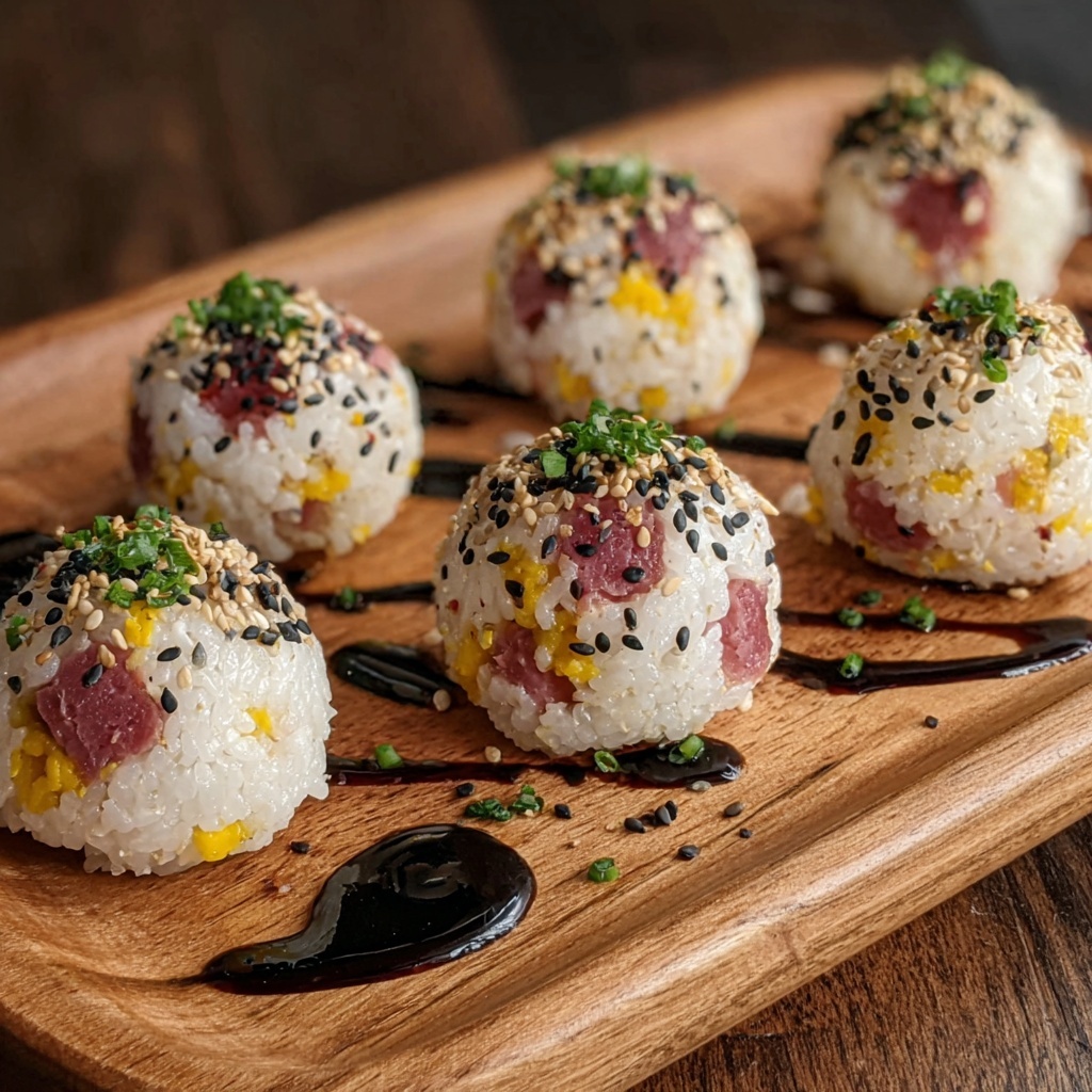 Spam Rice Balls Recipe - Recipe Image