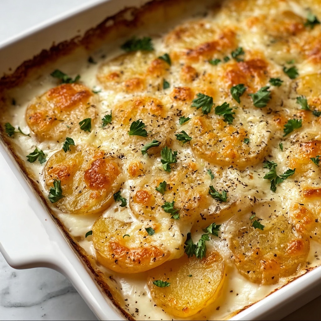 Cheesy Scalloped Potatoes: The Ultimate Comfort Food Recipe - Recipe Image