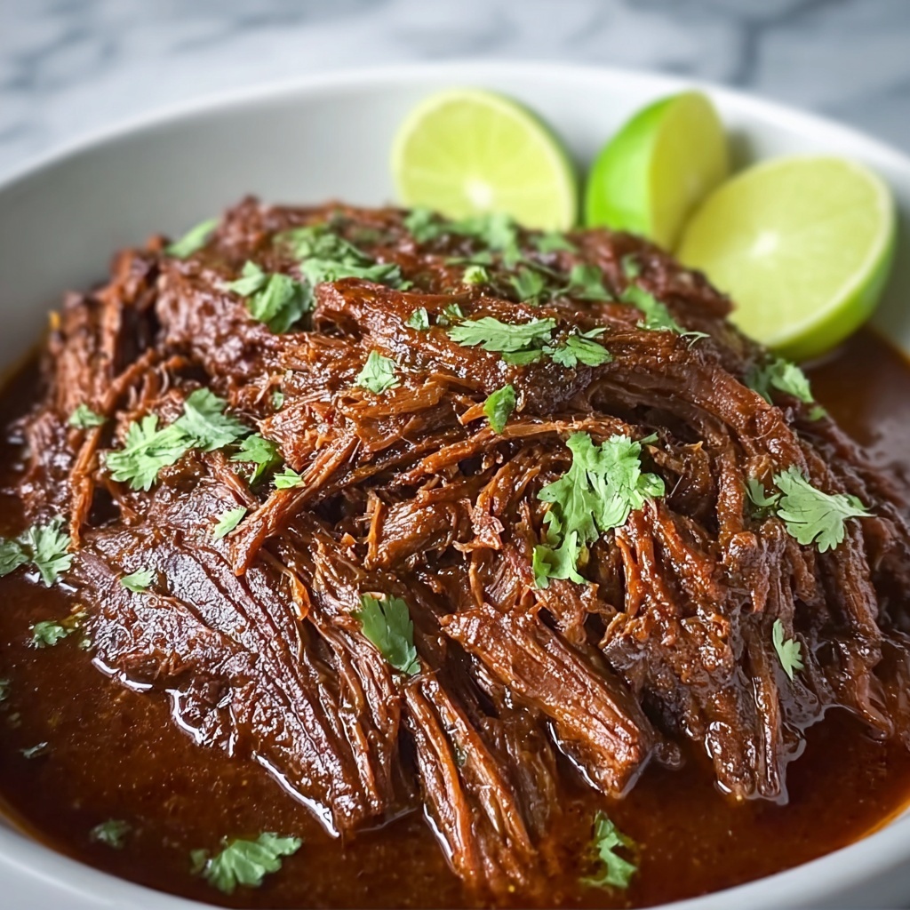 Slow Cooker Beef Chuck Roast Barbacoa Recipe - Recipe Image