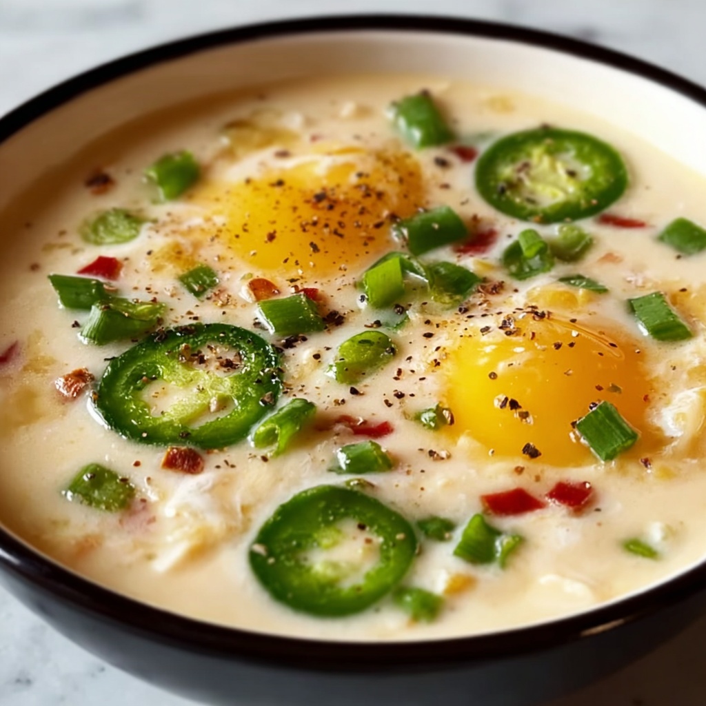 Spicy Jalapeño Popper Soup Recipe - Recipe Image