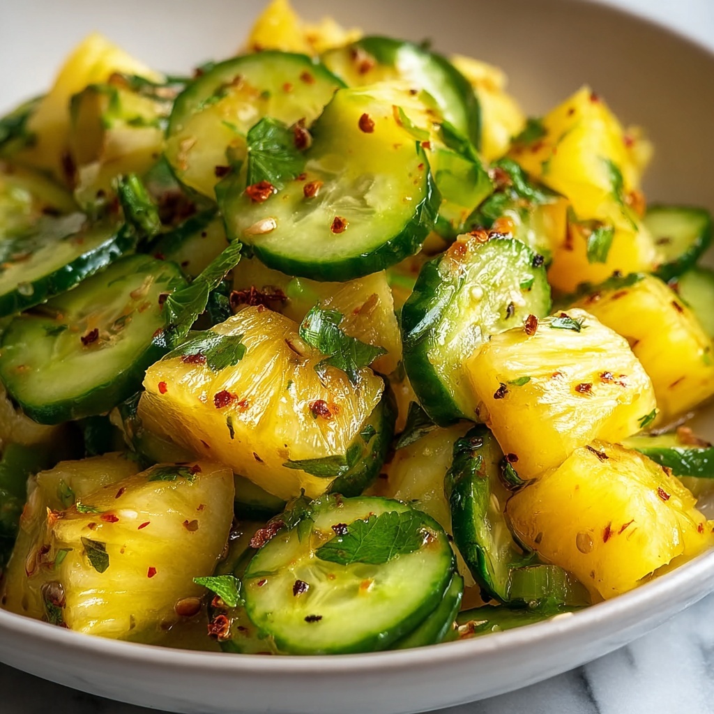 Pineapple Cucumber Salad Recipe - Recipe Image
