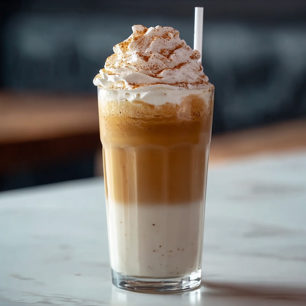 Creamy Pumpkin Pie Milkshake Recipe - Recipe Image