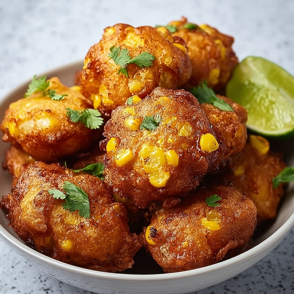 Mexican Street Corn Fritters Recipe - Recipe Image