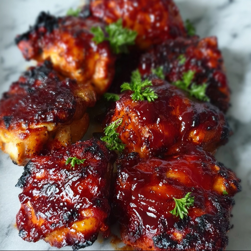 Gochujang Miso Chicken Thighs Recipe - Recipe Image