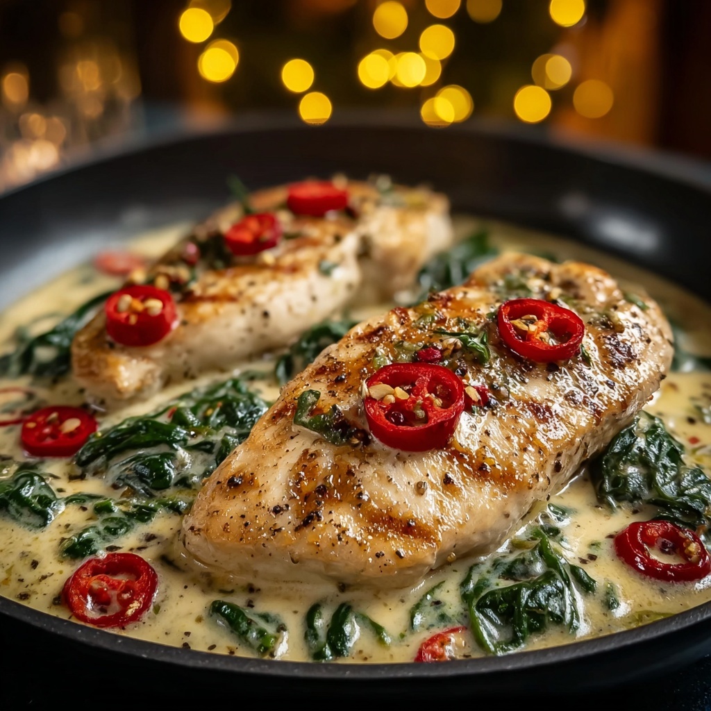 Creamy Tuscan Chicken Recipe - Recipe Image