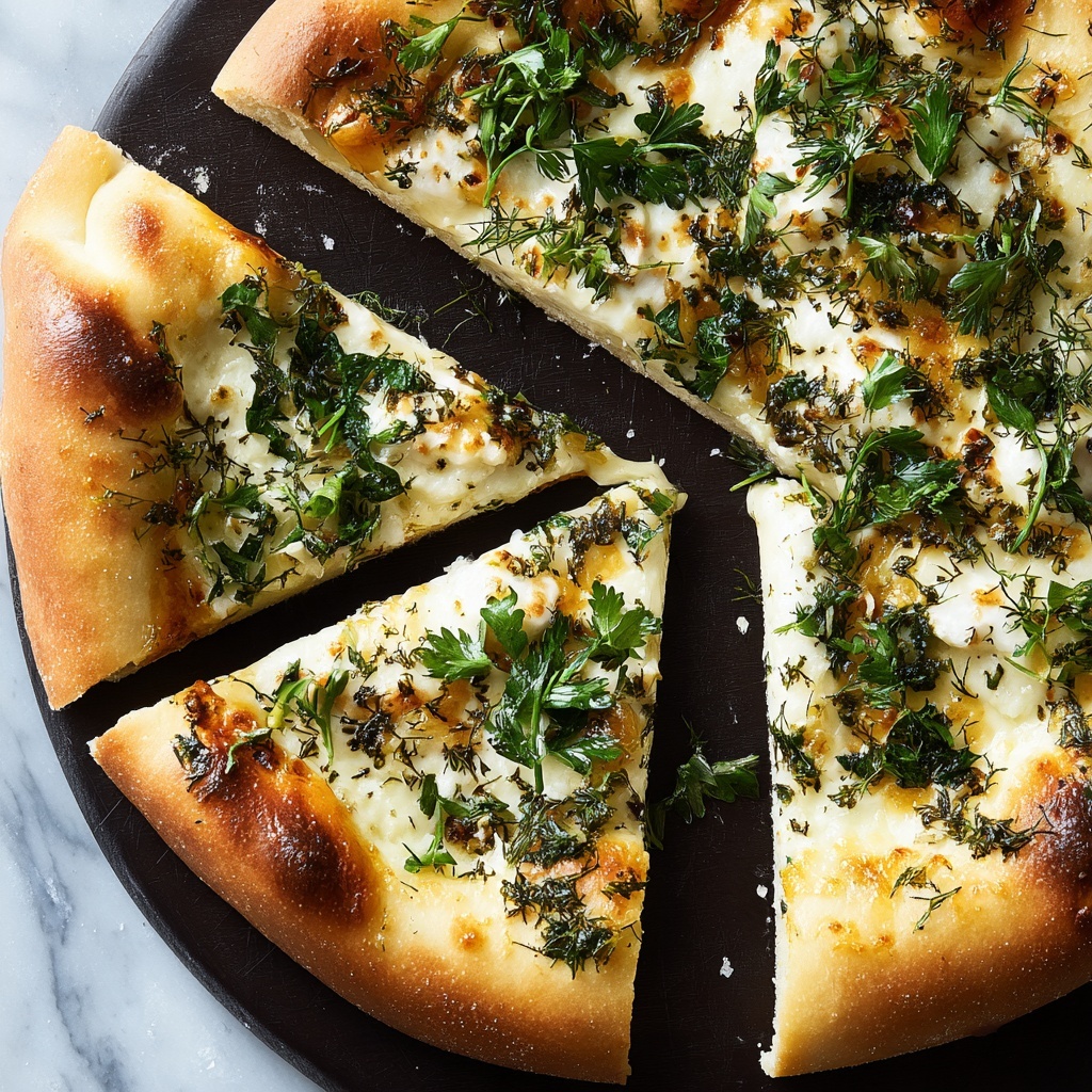 Roasted Garlic and Herb Flatbread Recipe - Recipe Image