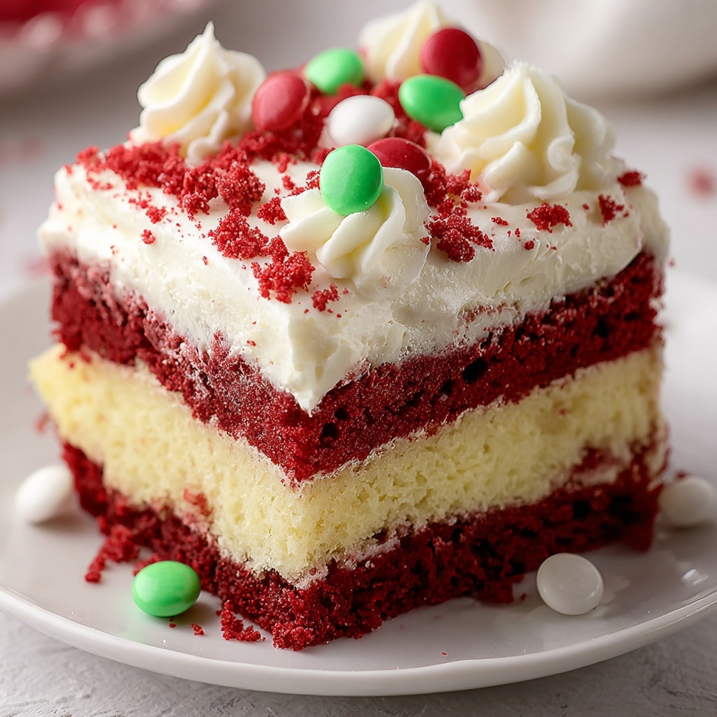 Christmas Poke Cake Recipe - Recipe Image