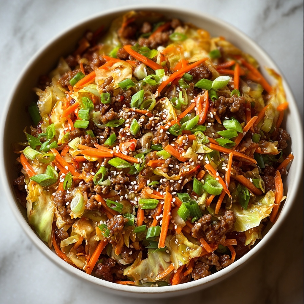 Egg Roll Stir Fry Recipe - Recipe Image