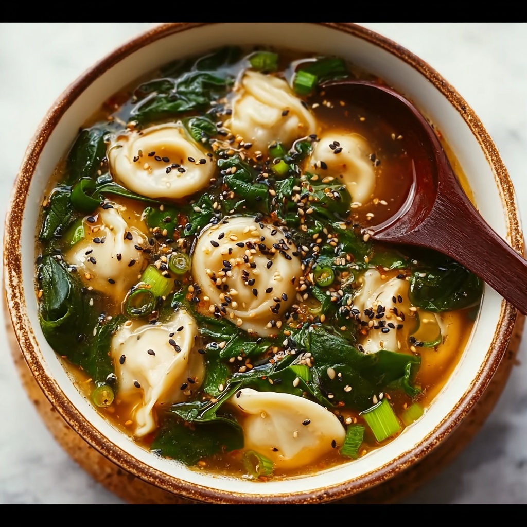 Dumpling and Bok Choy Soup Recipe - Recipe Image