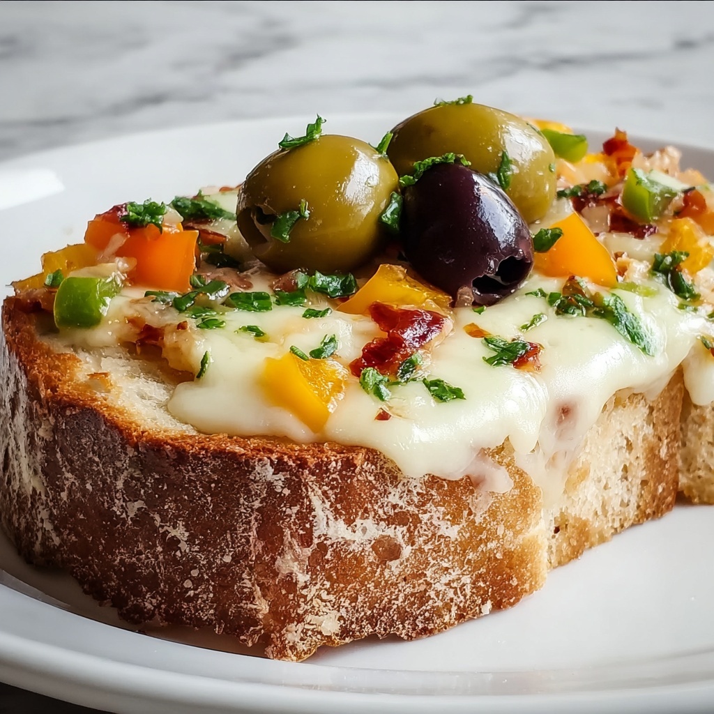 Olive Cheese Melts Recipe - Recipe Image