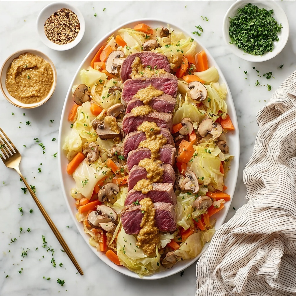 Slow Cooker Corned Beef and Cabbage Recipe - Recipe Image