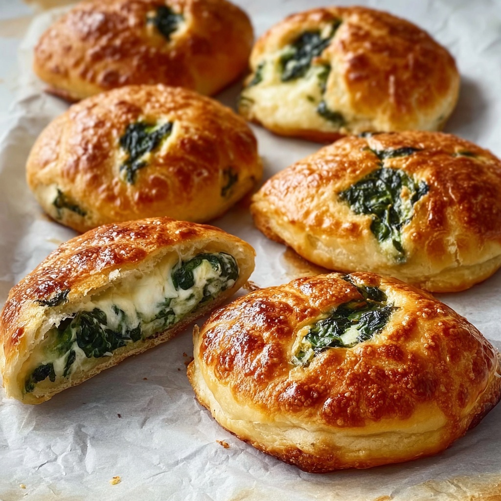 Easy Spinach Cottage Cheese Flagels for Quick, Healthy Snacking Recipe - Recipe Image