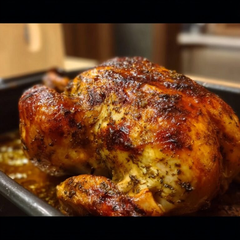Best Roasted Turkey with Flavorful Herb Butter Recipe