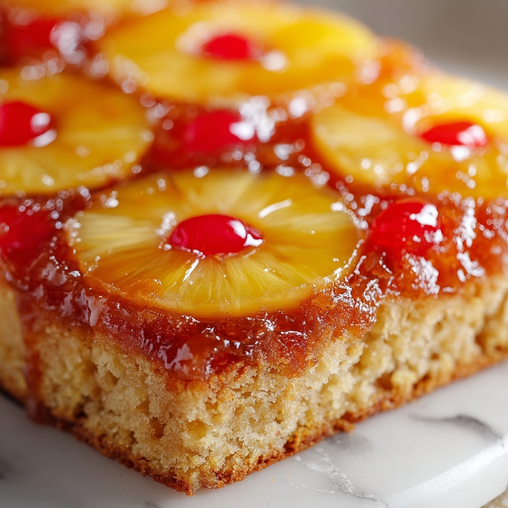 Easy Pineapple Upside Down Cake Recipe - Recipe Image