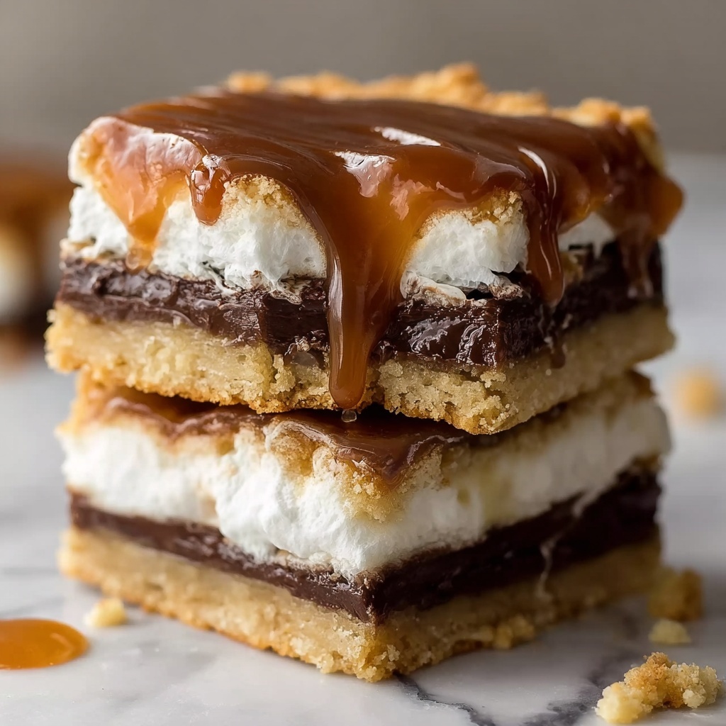Decadent Caramel Cheesecake Bars Recipe - Recipe Image