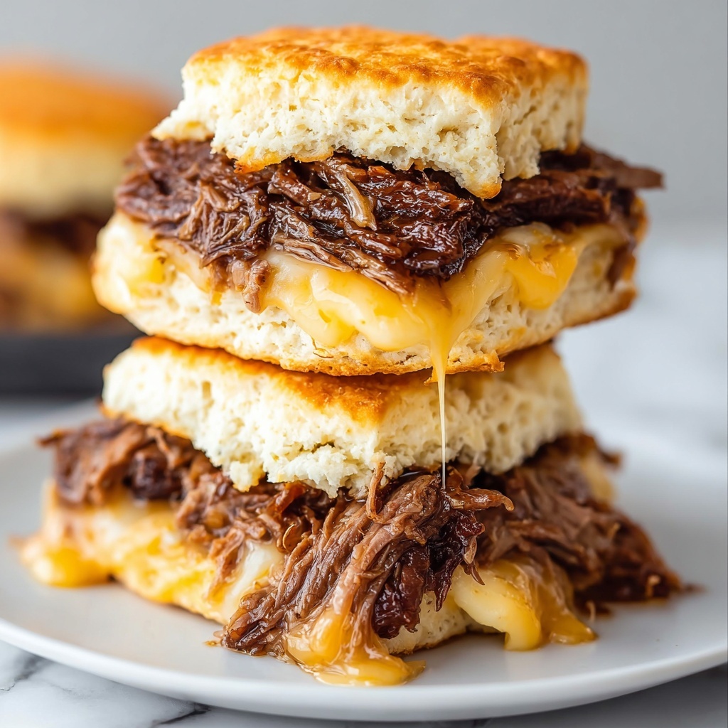 French Dip Biscuit Bake Recipe - Recipe Image