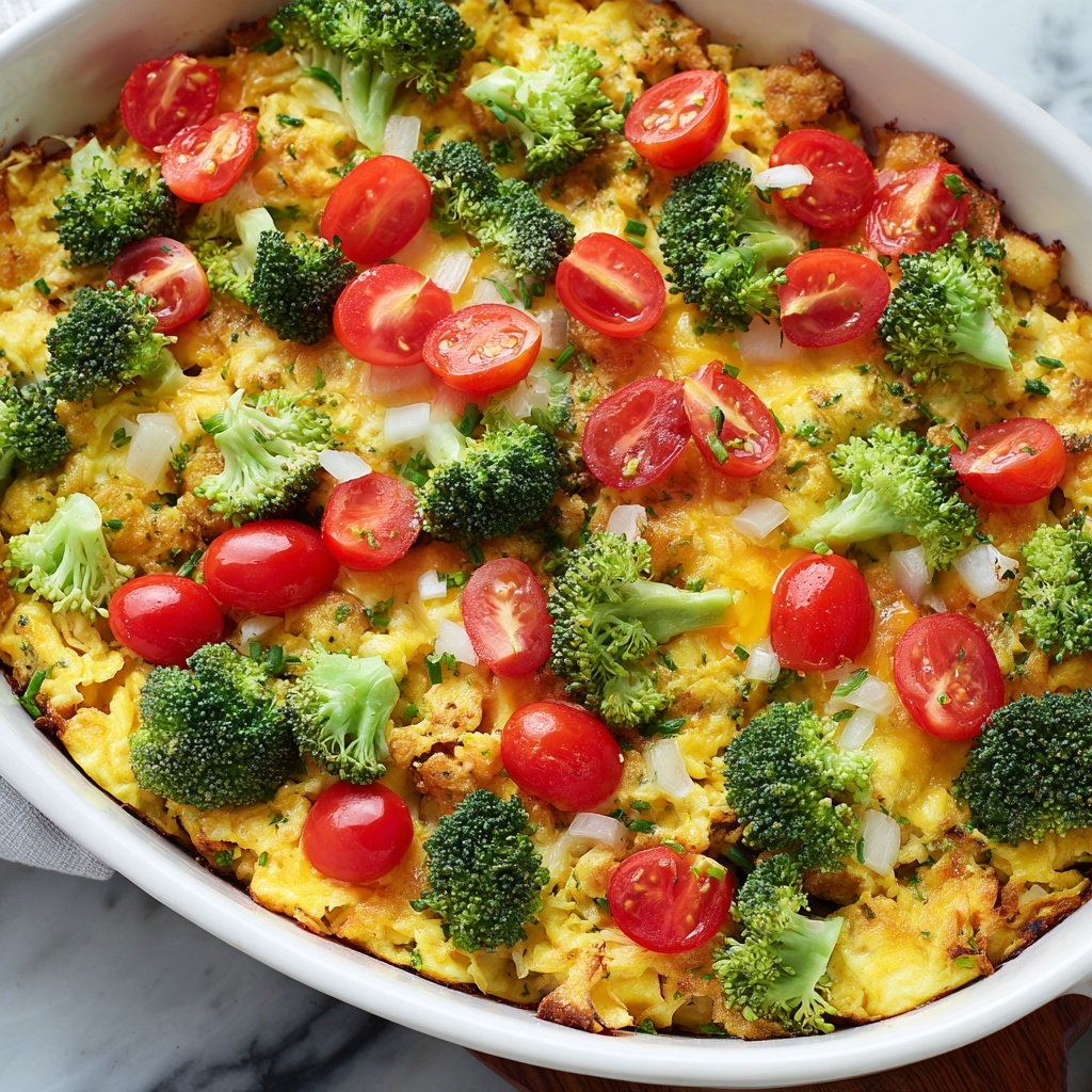 Vegetable Breakfast Casserole Recipe - Recipe Image