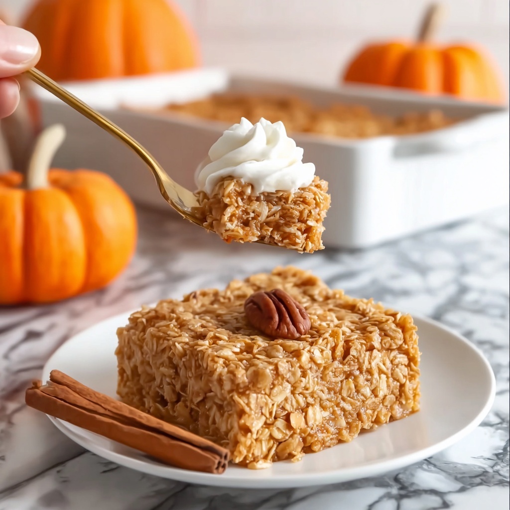 Pumpkin Baked Oatmeal Recipe - Recipe Image