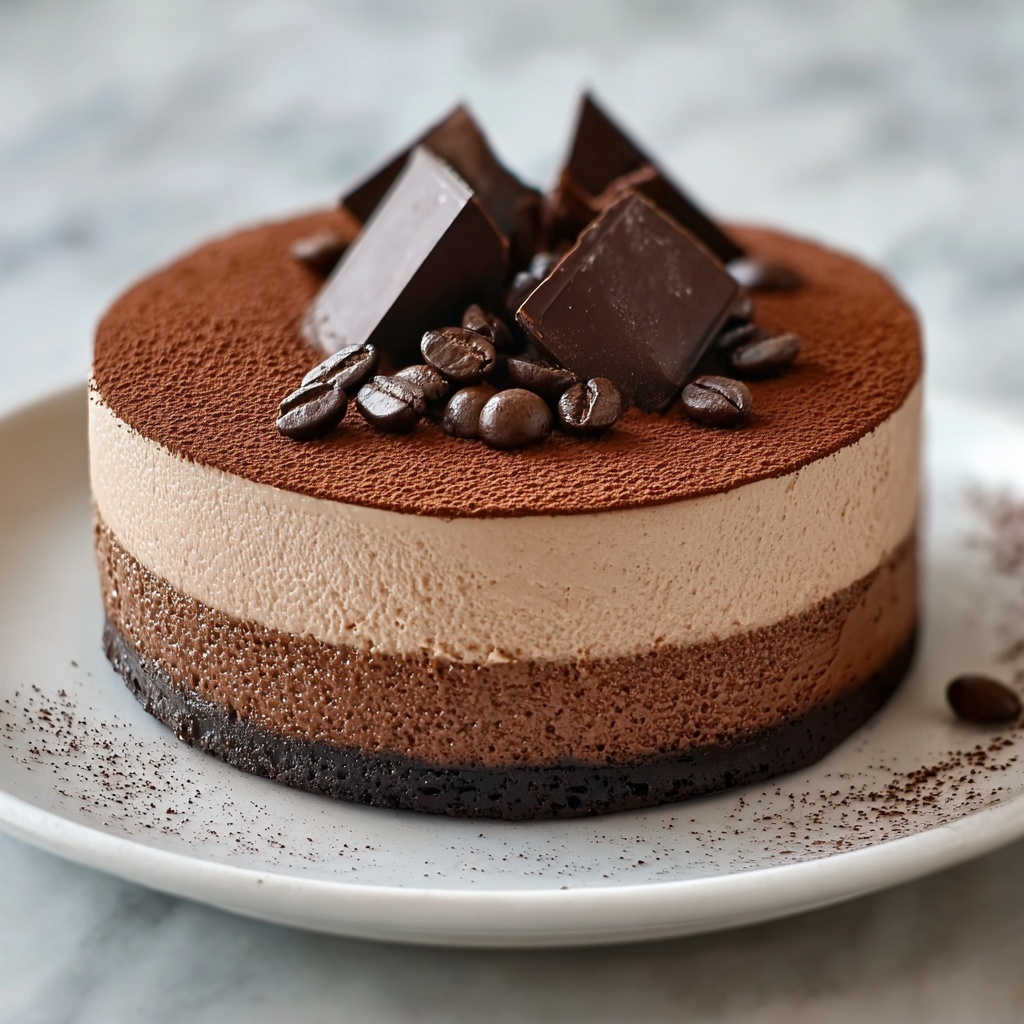 Chocolate Espresso Cheesecake Recipe - Recipe Image