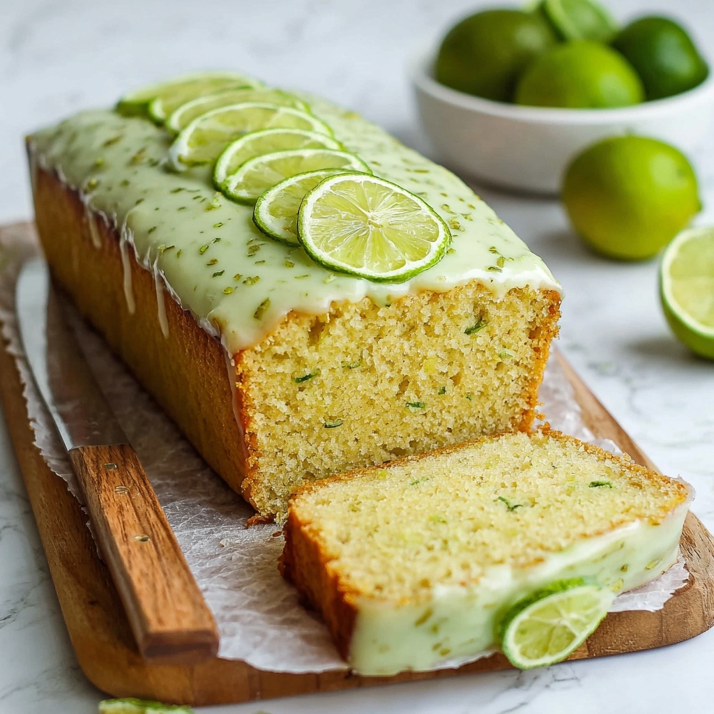 Vegan Lime Pound Cake Recipe - Recipe Image