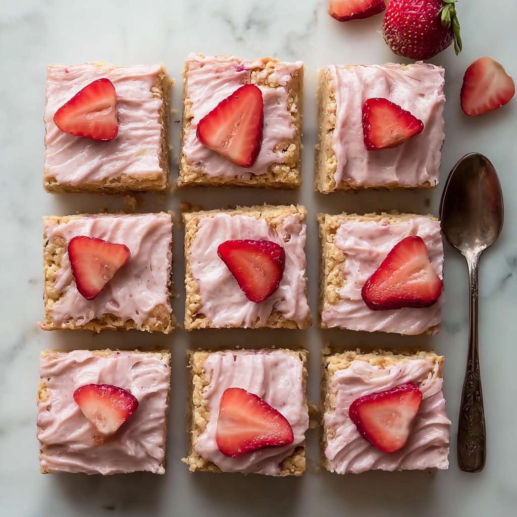 Homemade Strawberry Blondies with a Twist Recipe - Recipe Image