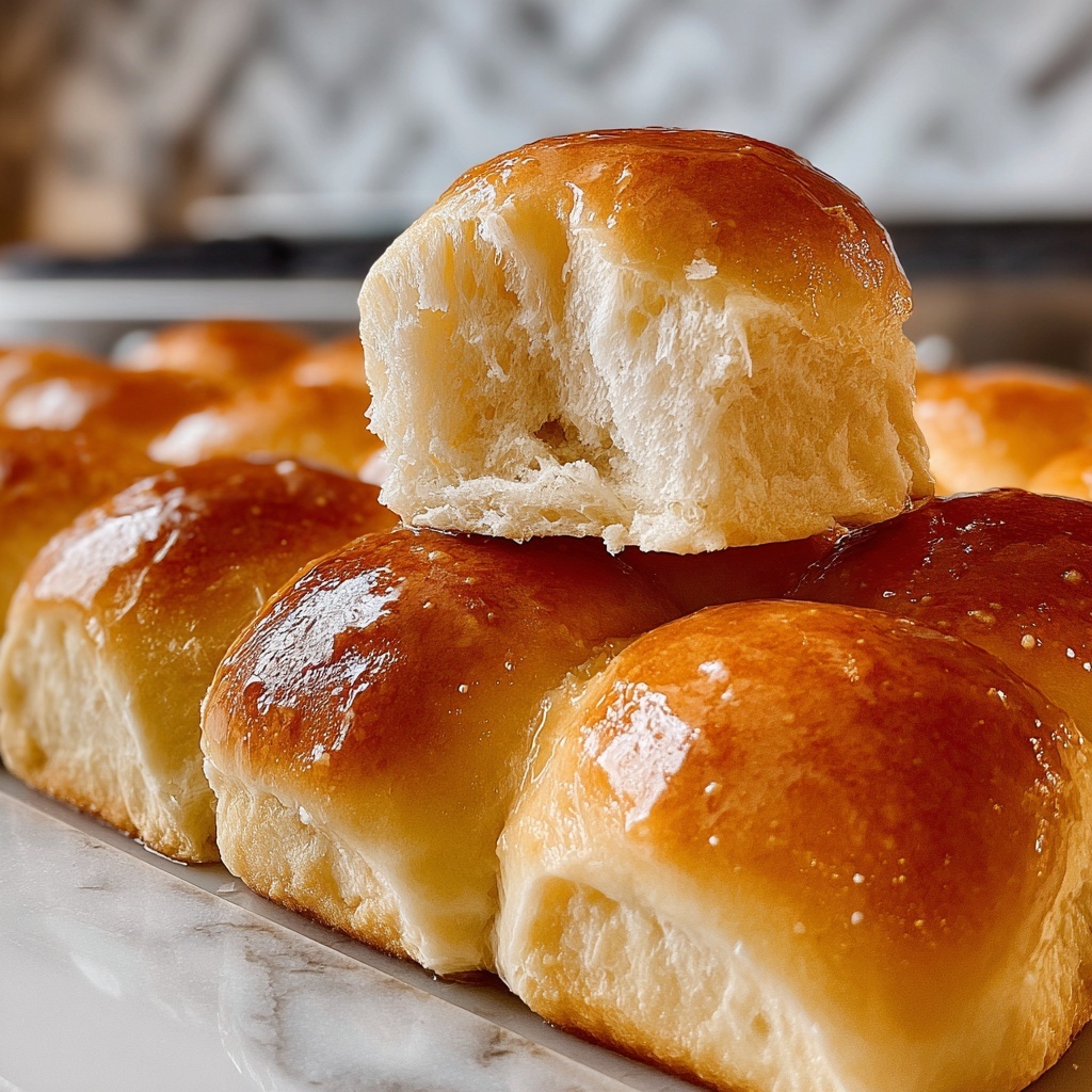 Soft and Buttery Homemade Rolls Recipe - Recipe Image