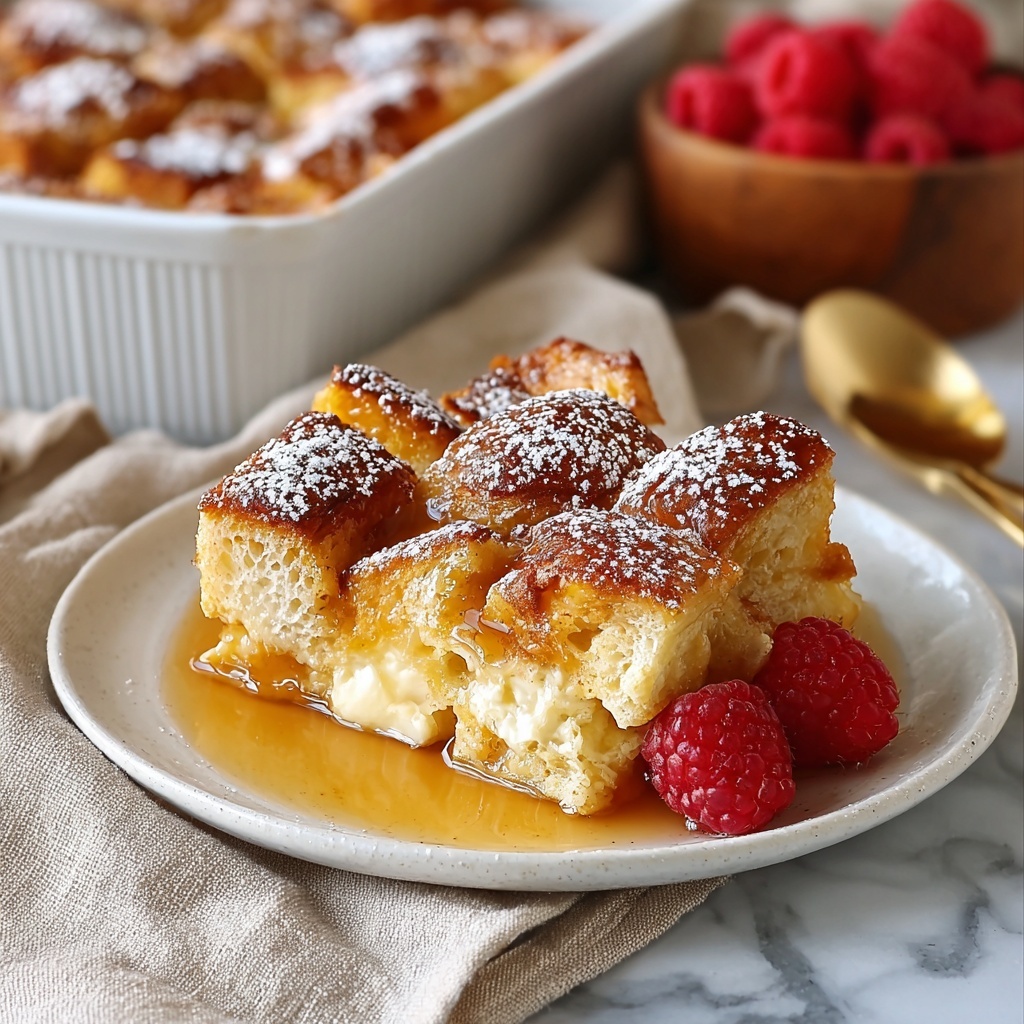 Best Overnight French Toast Casserole Recipe - Recipe Image