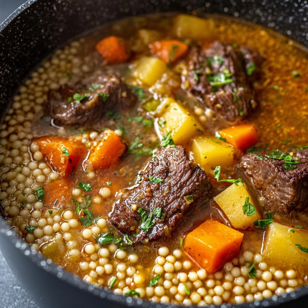 Beef and Barley Stew Recipe - Recipe Image
