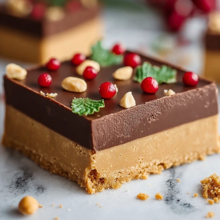 No-Bake Peanut Butter Bars Recipe