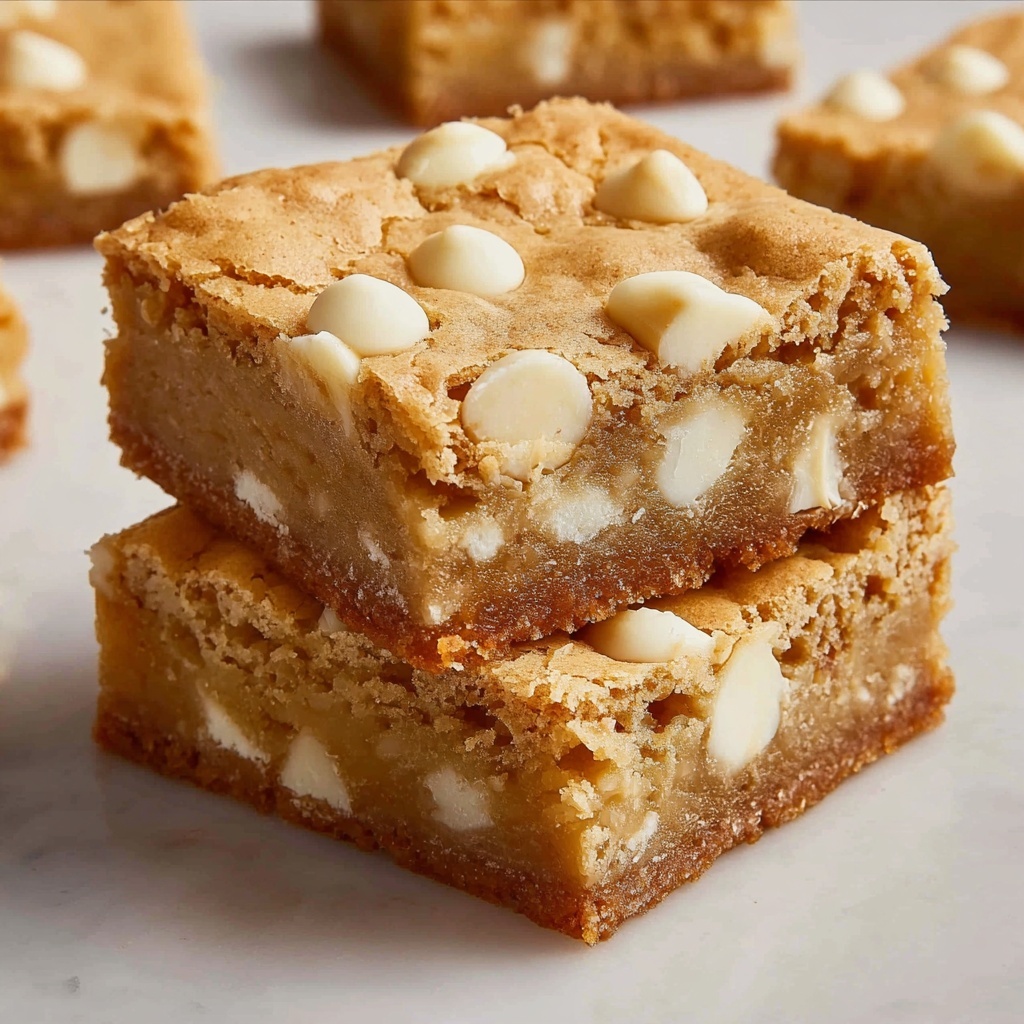 Classic Blondies Recipe - Recipe Image