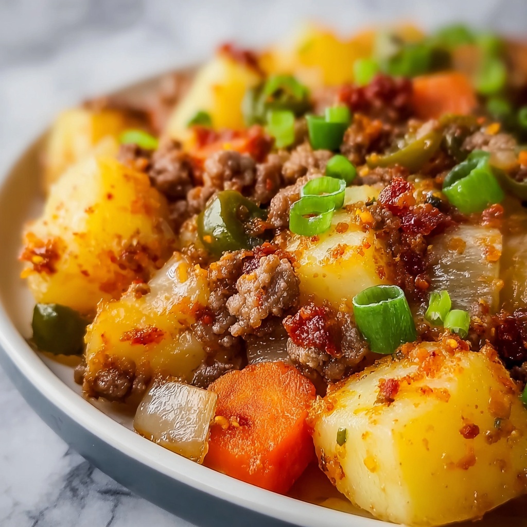 Easy Hobo Casserole Recipe - Recipe Image