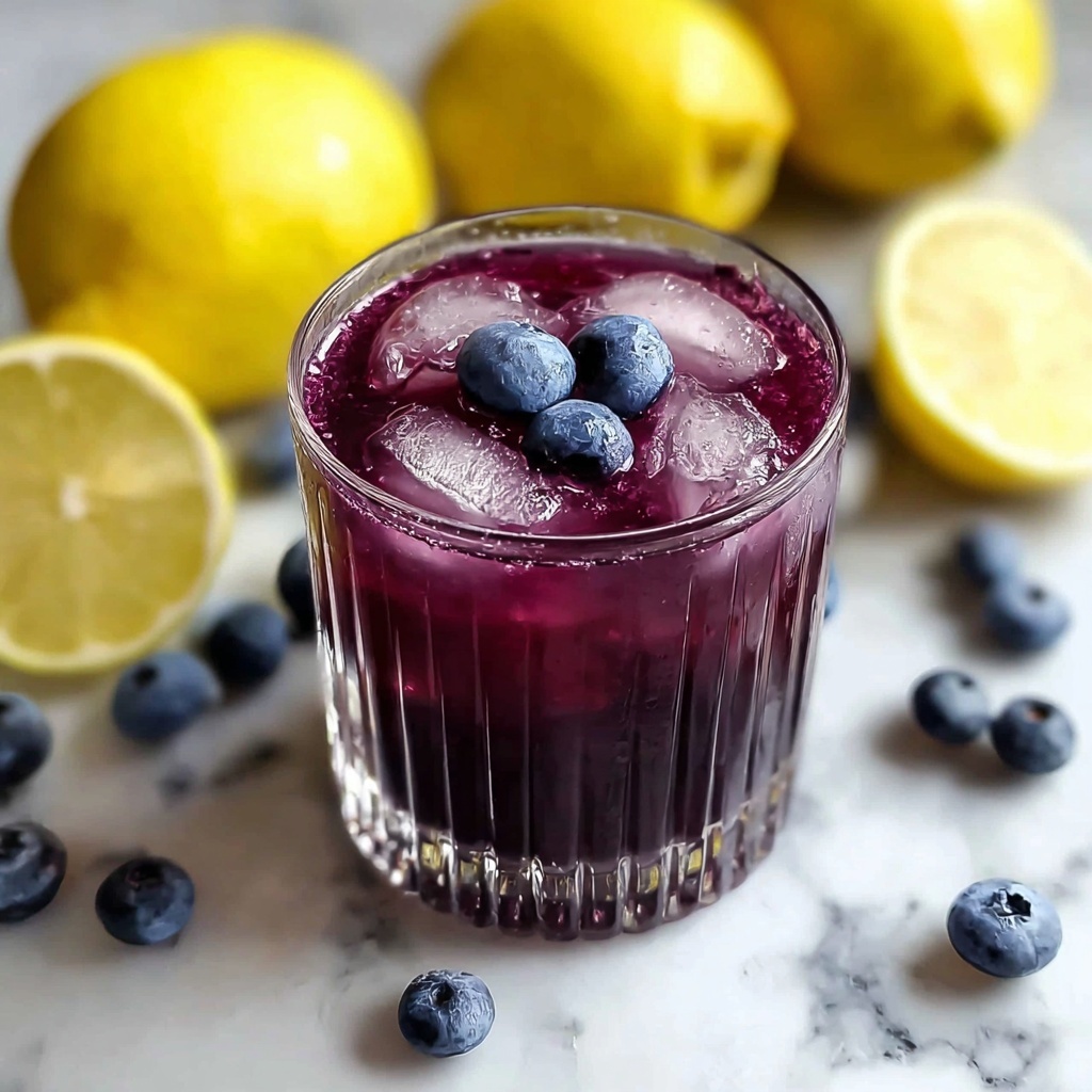 Antioxidant Blueberry-Lemon Green Tea Recipe - Recipe Image