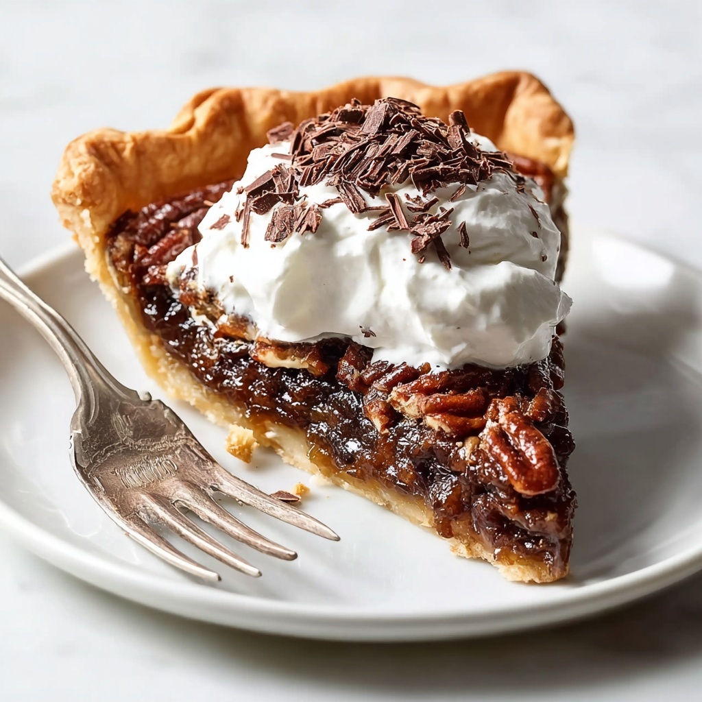 Dark Chocolate Pecan Pie Recipe - Recipe Image