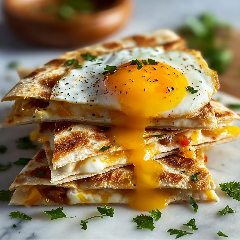Fried Egg Quesadilla Recipe - Recipe Image
