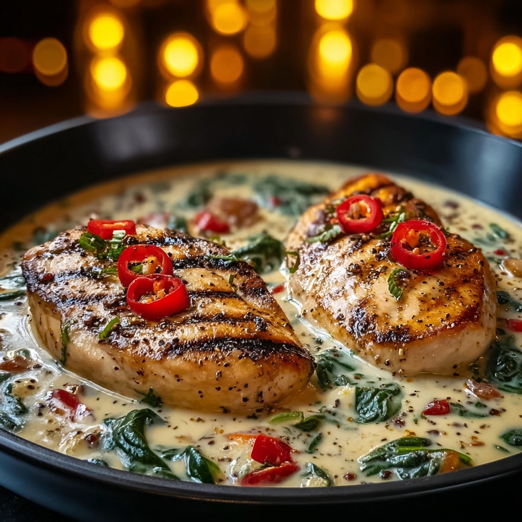 Creamy Tuscan Chicken Recipe - Recipe Image