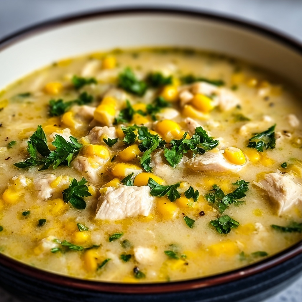 Chicken and Corn Chowder Recipe - Recipe Image