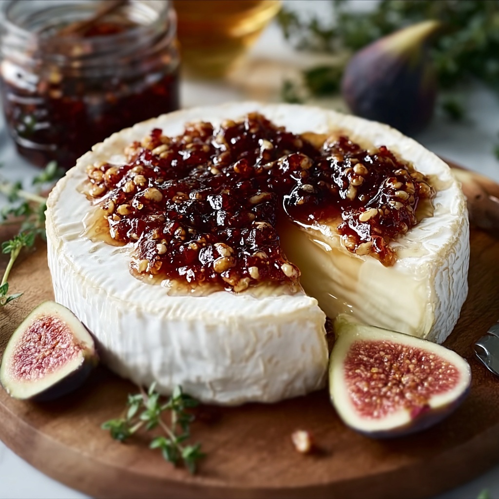 Boursin Cheese with Fig Jam and Pistachios: An Elegant Appetizer Recipe - Recipe Image