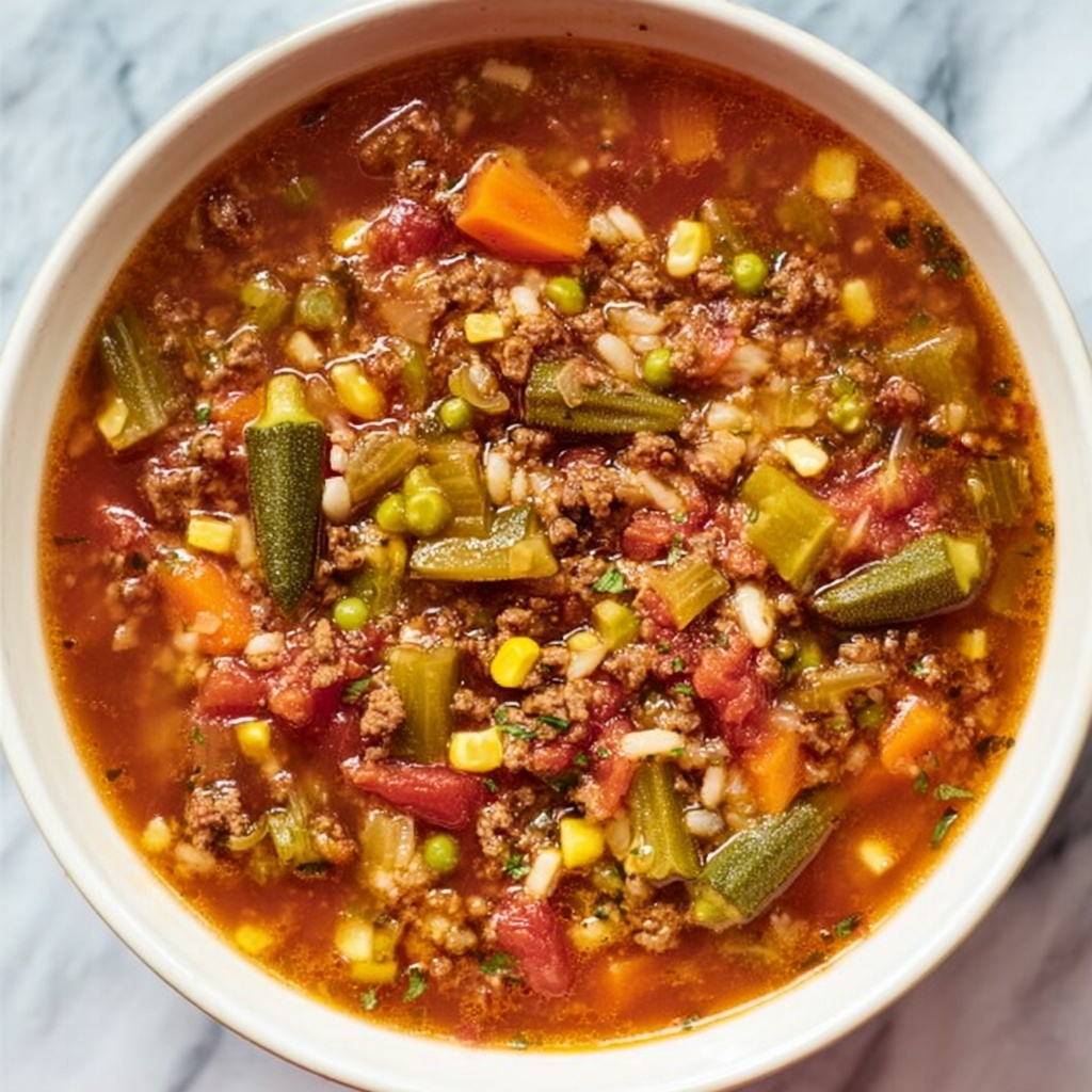 Taco Vegetable Soup Recipe - Recipe Image