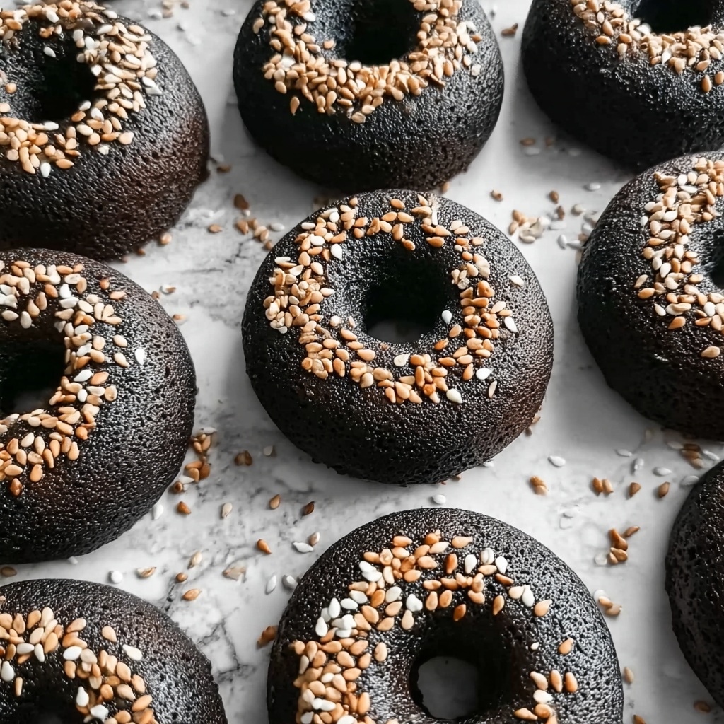 Black Russian Bagels (Pumpernickel Everything Bagels) Recipe - Recipe Image