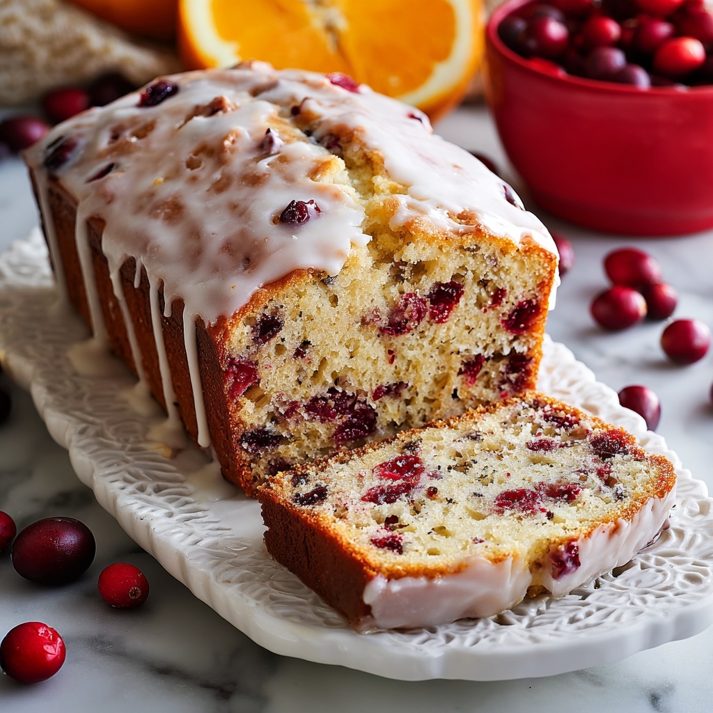 Easy Cranberry Orange Quick Bread Recipe - Recipe Image