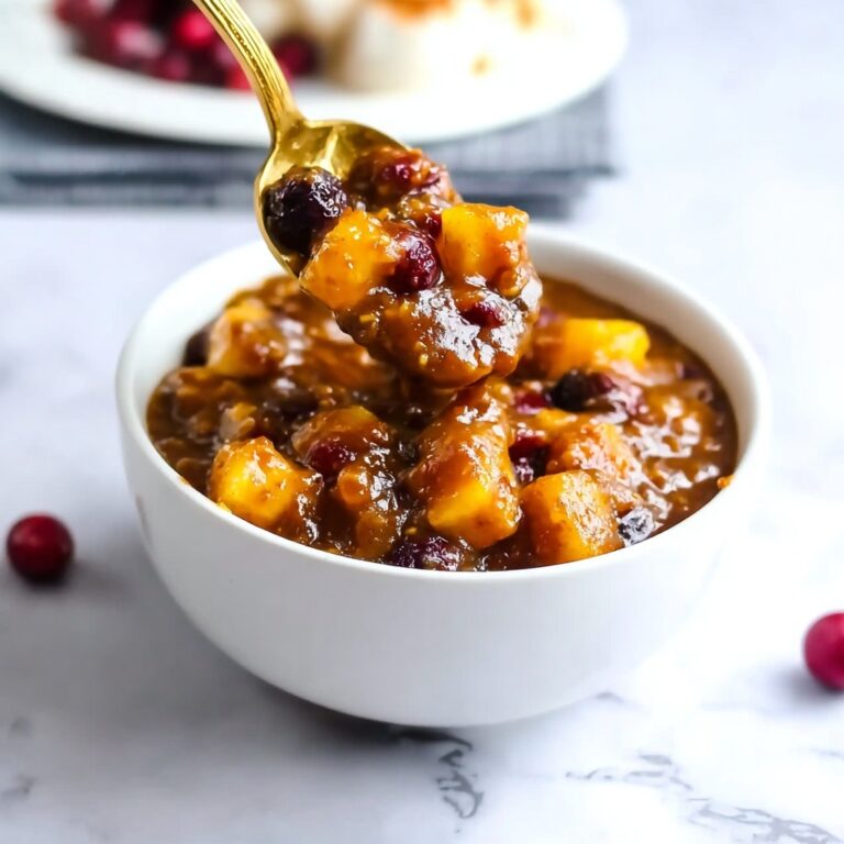 Homemade Peach Chutney Recipe
