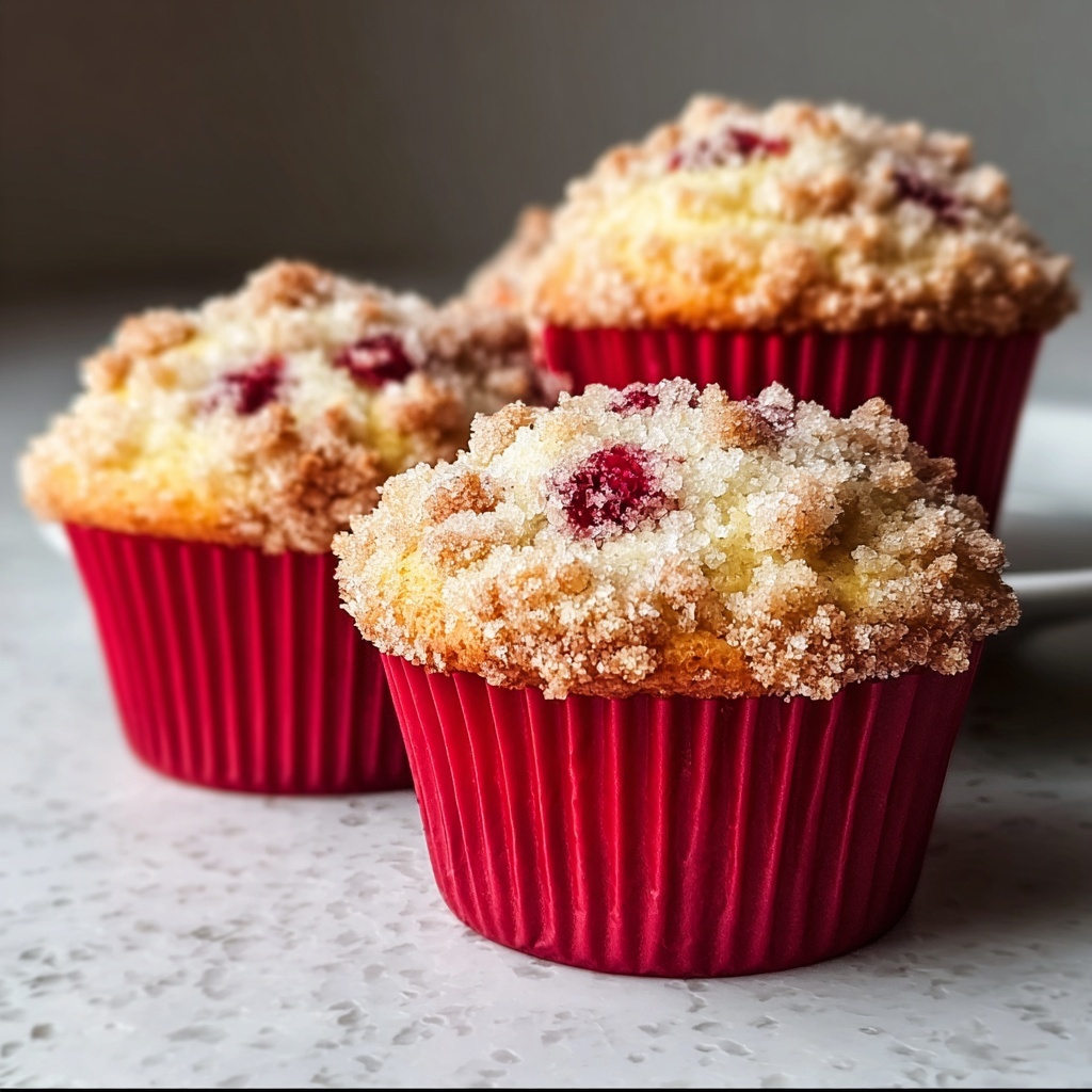 Cherry Cobbler Muffins Recipe - Recipe Image